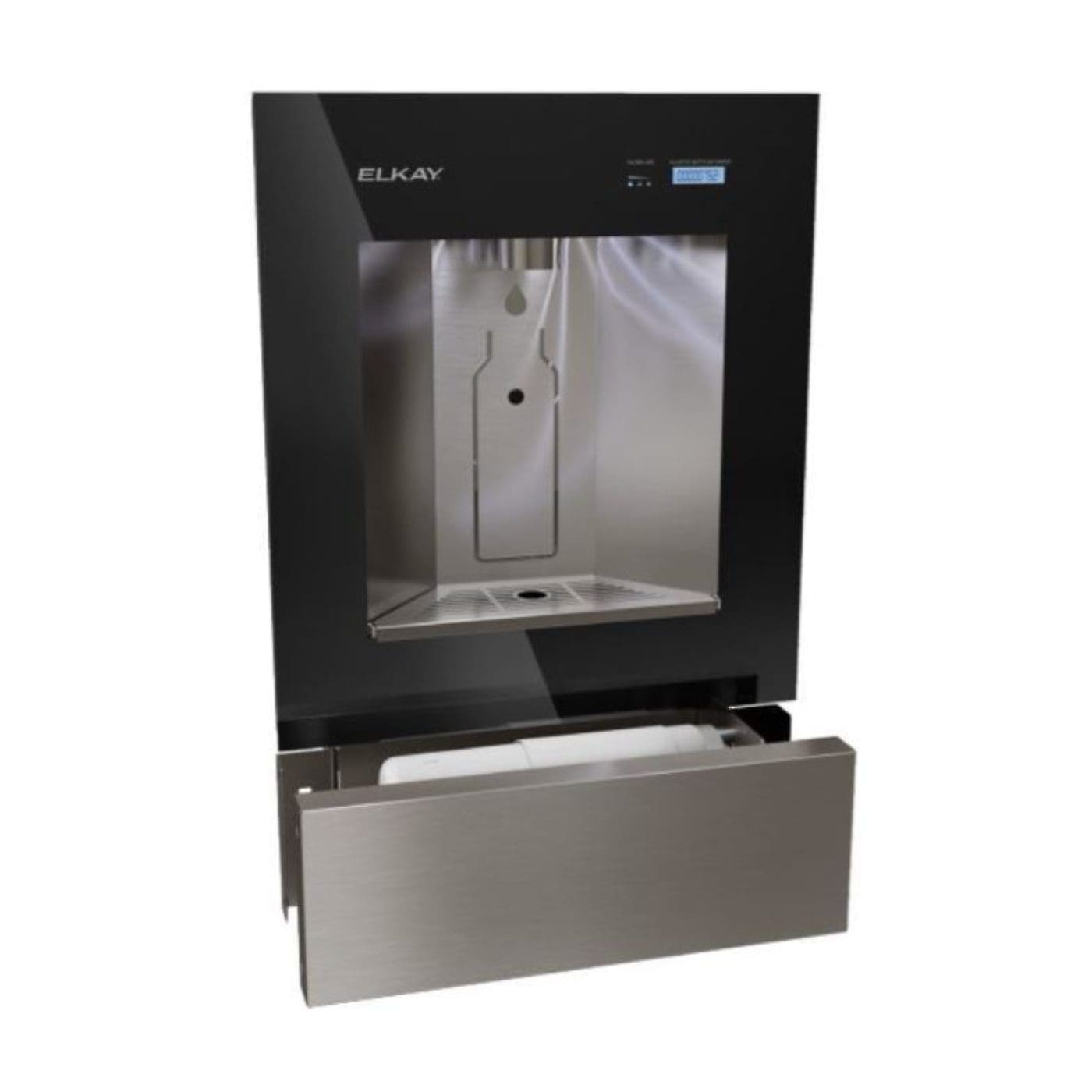 Elkay Liv Pro InWall Filtered Water Dispenser Black Merquip